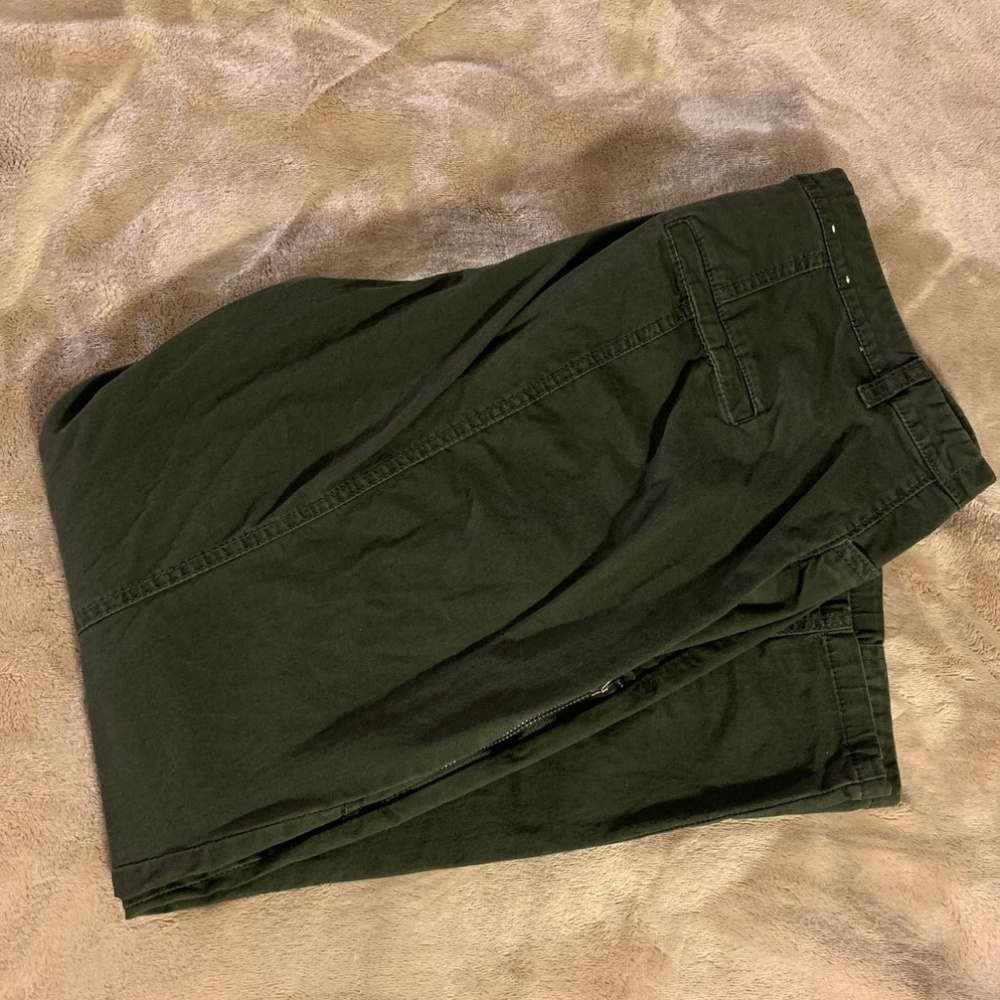Olive “Cargo” Style Pants